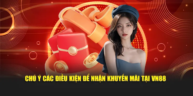 Chú ý các điều kiện để nhận khuyến mãi tại VN88